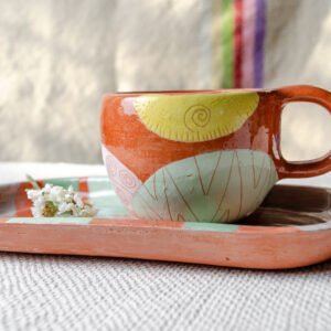 Taza terracota diseño